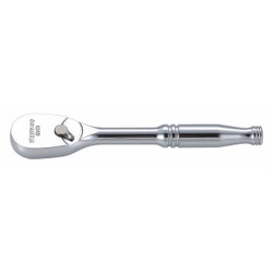 Westward Hand Ratchet, 5 in, Chrome, 1/4 in 53YV76