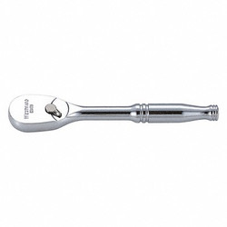 Westward Hand Ratchet, 5 in, Chrome, 1/4 in 53YV76