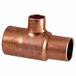 Nibco Reducing Tee,Wrot Copper,1-1/2"x1"x1/2" 611-RR