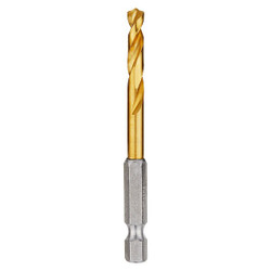 Milwaukee Tool Hex Shank Drill,13/64",HSS 48-89-4610