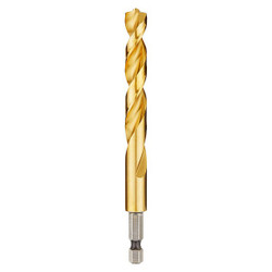 Milwaukee Tool Hex Shank Drill,27/64",HSS 48-89-4624