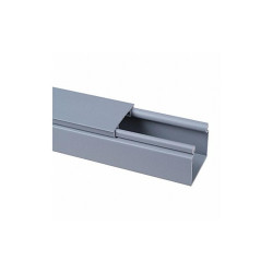 Panduit Wire Duct,Hinging Cover,Gray,L 6 Ft  HS4X4LG6NM