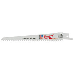 Milwaukee Tool ReciproSawBlade,L:6",TPI:6,PK5,Tapered 48-00-5015