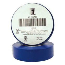 Manufacturer Varies Elec Tape,60 ft Lx3/4 in W,7 mil,Blue 19N748