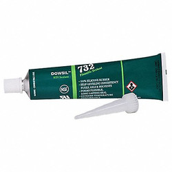 Dow Silicone Sealant,Clear,732  3138348