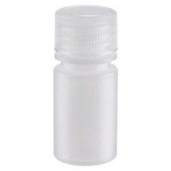 Wheaton Bottle,56 mm H,Natural,25 mm Dia,PK72 209044