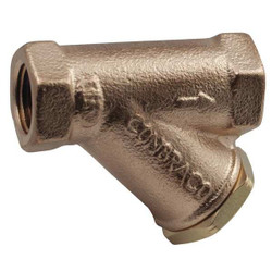 Apollo Valves Y Strainer,6" H,16 mesh,Bronze 59LF008P2