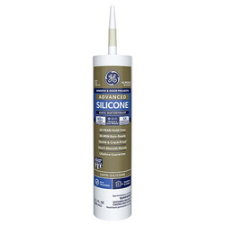 Ge Sealant,Almond,Advanced Silicone 2813667