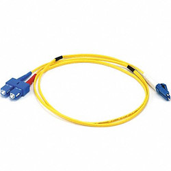 Monoprice Fiber Cord,Duplex,LC, SC,1m,Yellow 6262