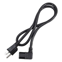 Sim Supply PC Powr Cord,5-15P,IEC C13,3 ft.,Blk,13A  20PX04ID