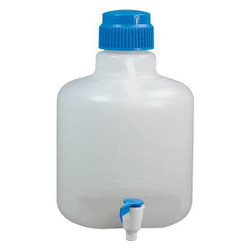 Manufacturer Varies Carboy,10 L,387 mm H,White F11846-0025