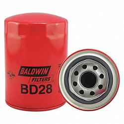 Baldwin Filters Spin-On,M26 x 1.5mm Thread ,5-3/8" L  BD28