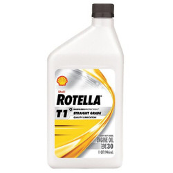 Rotella Diesel Engine Oil,30,Conventional,1qt 550054461