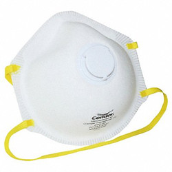 Condor Disposable Respirator,Universal,N95,PK10 22EL80