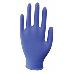 Condor Disposable Gloves,Nitrile,S,PK100  2XMA2