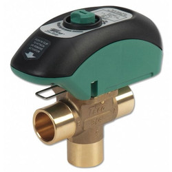 Taco Motorized Zone Valve,NC,Brass,1 in Sweat Z100C3-2