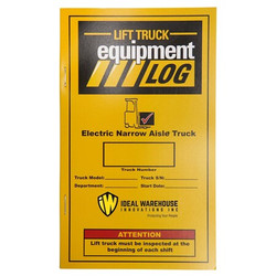 Ideal Warehouse Innovations Replacement Checklist Book,5" W,PK4 70-1065-2-CP