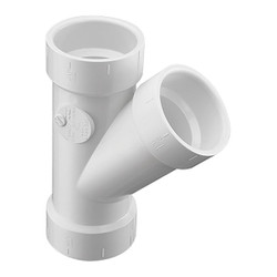 Manufacturer Varies Wye, Schedule DWV, 4 in Pipe Size,Socket P600-040