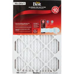 Do it Best 16 In. x 24 In. x 1 In. MERV 11 Furnace Filter Pack of 6