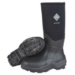 Muck Boot Co Rubber Boot,Men's,12,Knee,Black,PR ASP-000A/12