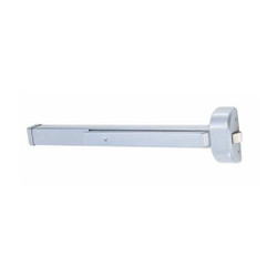 Arrow Lock Rim Exit Device,Satin Aluminum,Passage S1250E AL