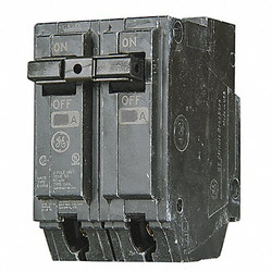 Ge Circuit Breaker,20A,Plug In,120/240V,2P THQL2120