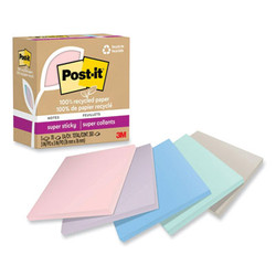 Post-it® Notes Super Sticky PAPER,WNDRLST,PST,5PK,AST 70007079588