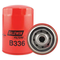 Baldwin Filters Spin-On,3/4" Thread ,5-3/8" L B336