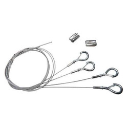 Lumination CableMountKit,Cable,Hook60"L,1/4"W,1/4"H 5FT Y CBL KIT