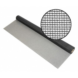 Phifer Screen, Roll, 100 ft L, 5 ft W, Charcoal 3003384
