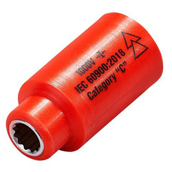 Itl Insulated Socket,1/4 in Socket Size 01712