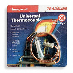 Honeywell Home Thermocouple, 24 in Cable, 26 to 32mV Q340A1074