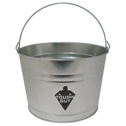 Manufacturer Varies Bucket,4 1/4 gal,Silver 32XE83