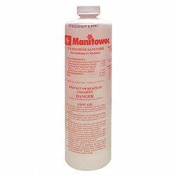 Manitowoc Ice Machine Sanitizer,16 oz.,Clear 5164