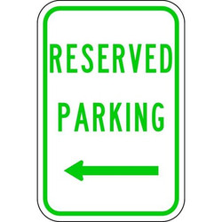 Lyle Reserved Parking Sign,18" x 12" RP-059-12HA