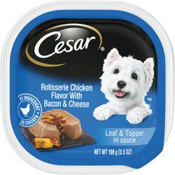 Cesar 3.5oz Chk&bcn Dog Food 798293