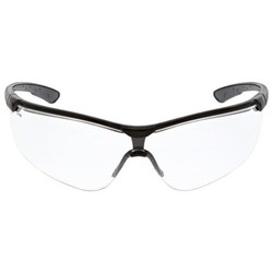 Mcr Safety SafetyGlasses,Clear,ScratchResistant,Blk KD710
