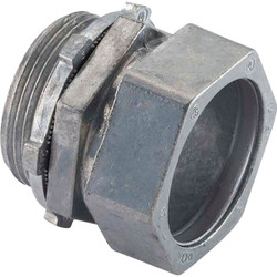 Halex 1/2 In. Compression EMT Conduit Connector 90211