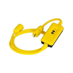 Hubbell Wiring Device-Kellems Self-Test Portable GFCI GFPST6C15M