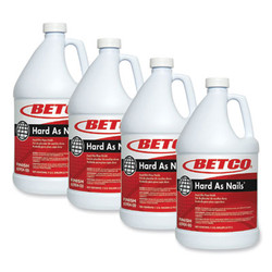 Betco® Hard As Nails Floor Finish, 1 gal Bottle, 4/Carton 6590400