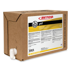 Betco® pH7 Floor Cleaner, Lemon Scent, 5 gal Bag-in-Box 138B500