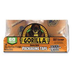 Gorilla® TAPE,PCKNG,RFL,TGH/WD,CLR 6030402