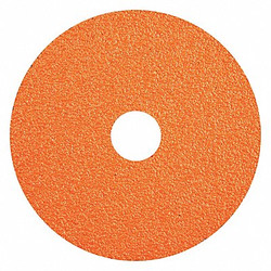 Norton Abrasives Fiber Disc, 4 1/2 in Dia, 7/8 in Arbor 69957370193