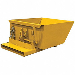 Sim Supply Self Dumping Hopper,Yellow,4,000 lb  2555LPYellow
