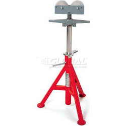RIDGID Model No. Rj-99 Roller Head Pipe Stands 12"" Max. Pipe Capacity 32""-55""