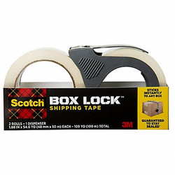 Scotch Scotch(R) Shipping Packaging Tape,PK2 3950-21RD-6WC
