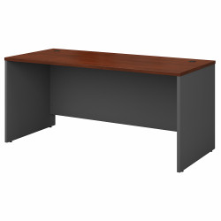 Bush Business Furniture Series C 66W x 30D Office Desk in Hansen Cherry WC24442A