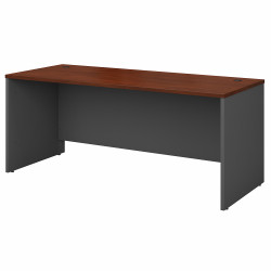 Bush Business Furniture Series C 72W x 30D Office Desk in Hansen Cherry WC24436
