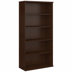 Bush Business Furniture Series C 36W 5 Shelf Bookcase in Mocha Cherry WC12914