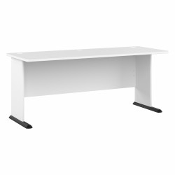 Bush Business Furniture Studio A 72W Computer Desk in White SDD172WH